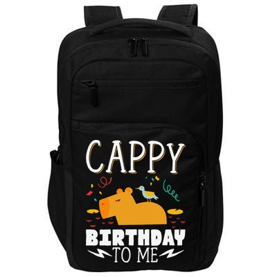 Cappy Birthday To Me Capy Birthday Impact Tech Backpack