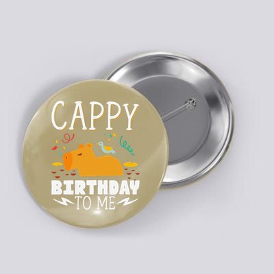 Cappy Birthday To Me Capy Birthday Button