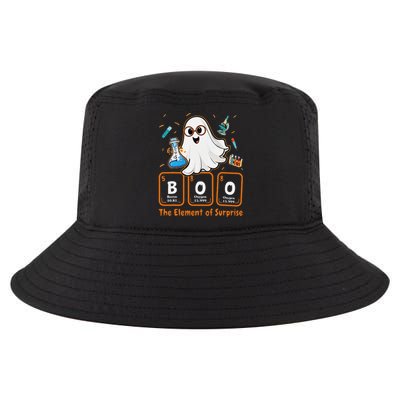 Chemistry Boo The Element Of Surprise Funny Periodic Table Gift Cool Comfort Performance Bucket Hat