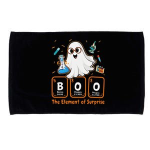 Chemistry Boo The Element Of Surprise Funny Periodic Table Gift Microfiber Hand Towel