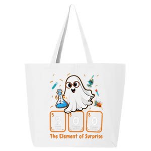 Chemistry Boo The Element Of Surprise Funny Periodic Table Gift 25L Jumbo Tote