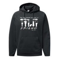 Chandler Bing The One Where We Lost A Friend Honoring Performance Fleece Hoodie