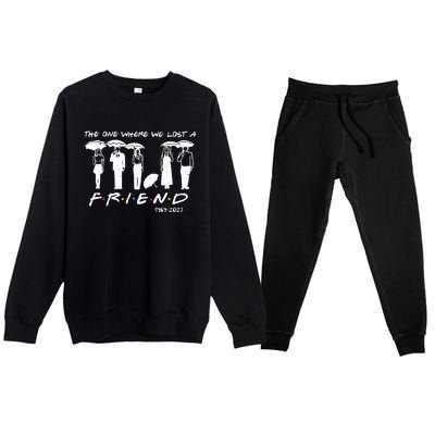 Chandler Bing The One Where We Lost A Friend Honoring Premium Crewneck Sweatsuit Set