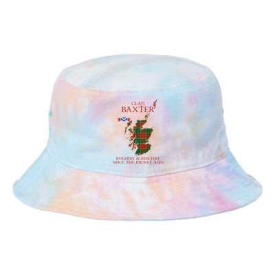 Clan Baxter Tartan Scotland Maps Saltire Lion Rampant Tie Dye Newport Bucket Hat