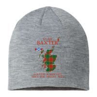 Clan Baxter Tartan Scotland Maps Saltire Lion Rampant Sustainable Beanie