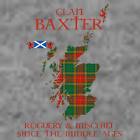Clan Baxter Tartan Scotland Maps Saltire Lion Rampant Sustainable Beanie
