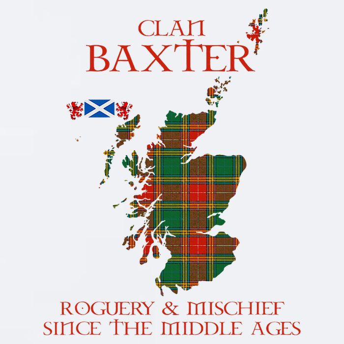 Clan Baxter Tartan Scotland Maps Saltire Lion Rampant Sueded Cloud Jersey T-Shirt