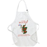 Clan Baxter Tartan Scotland Maps Saltire Lion Rampant Apron