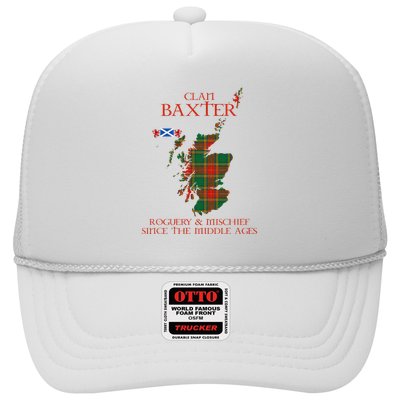Clan Baxter Tartan Scotland Maps Saltire Lion Rampant Trucker Hat