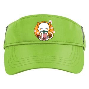 Cat Boba Tea Bubble Tea Anime Kawaii Neko Gifts Girl Teens Adult Drive Performance Visor