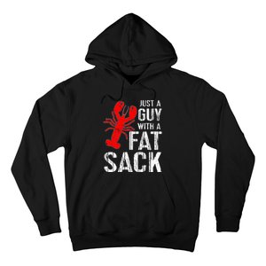 Crawfish Boil Tee Funny Just A Guy With A Fat Sack Crawfish Hoodie