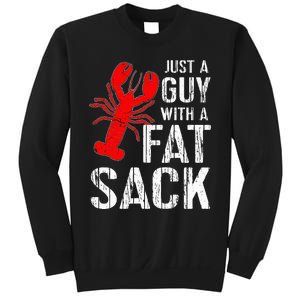 Crawfish Boil Tee Funny Just A Guy With A Fat Sack Crawfish Sweatshirt