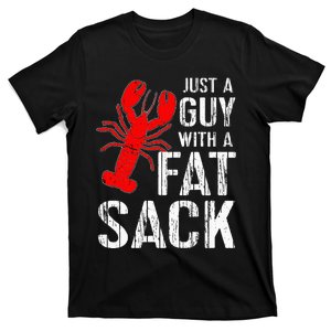 Crawfish Boil Tee Funny Just A Guy With A Fat Sack Crawfish T-Shirt