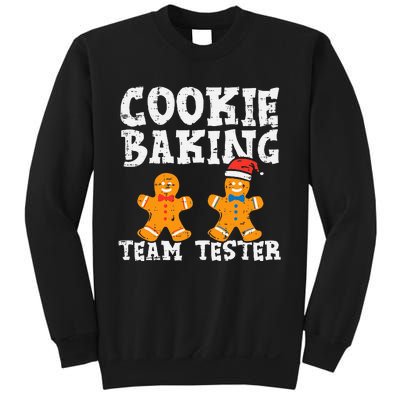 Cookie Baking Team Tester Xmas Christmas Family Dad Sweatshirt