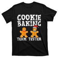 Cookie Baking Team Tester Xmas Christmas Family Dad T-Shirt