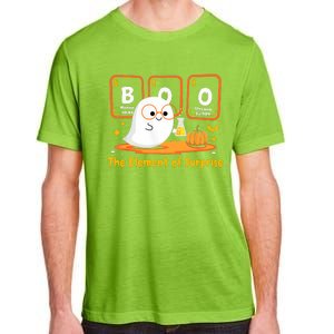 Chemistry Boo The Element Of Surprise Halloween Cute Chemist Adult ChromaSoft Performance T-Shirt