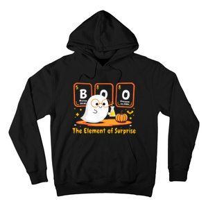 Chemistry Boo The Element Of Surprise Halloween Cute Chemist Hoodie