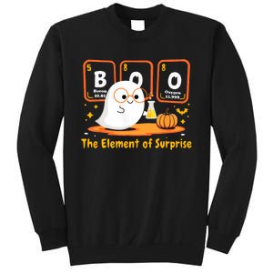 Chemistry Boo The Element Of Surprise Halloween Cute Chemist Sweatshirt