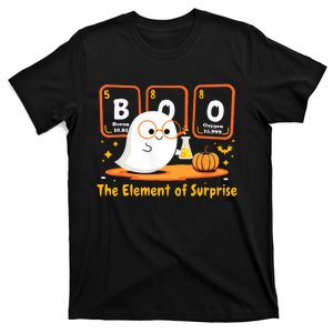 Chemistry Boo The Element Of Surprise Halloween Cute Chemist T-Shirt