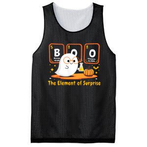 Chemistry Boo The Element Of Surprise Halloween Cute Chemist Mesh Reversible Basketball Jersey Tank