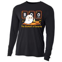 Chemistry Boo The Element Of Surprise Halloween Cute Chemist Cooling Performance Long Sleeve Crew