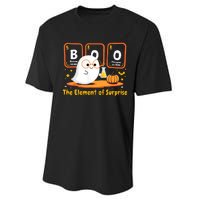 Chemistry Boo The Element Of Surprise Halloween Cute Chemist Performance Sprint T-Shirt