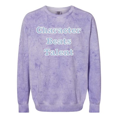 Character Beats Talent Colorblast Crewneck Sweatshirt