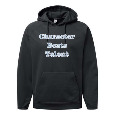 Character Beats Talent Performance Fleece Hoodie