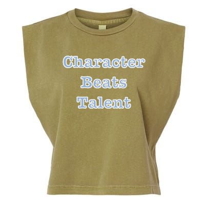 Character Beats Talent Garment-Dyed Women's Muscle Tee