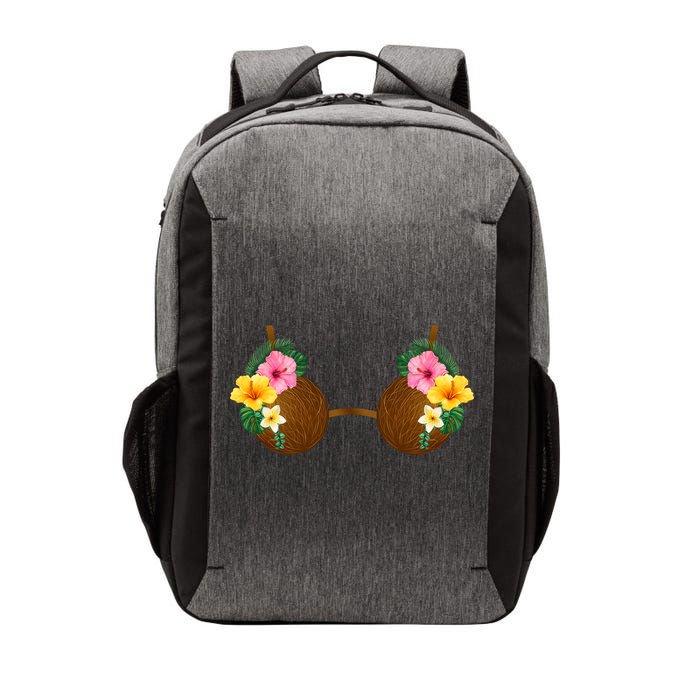 Coconut Bra Tiki Vector Backpack