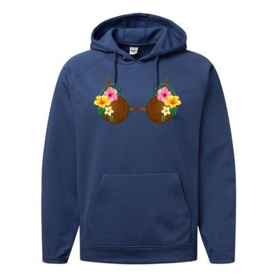 Coconut Bra Tiki Performance Fleece Hoodie