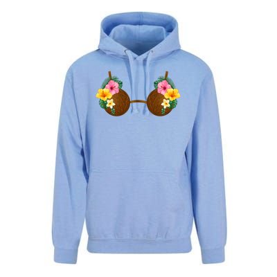 Coconut Bra Tiki Unisex Surf Hoodie