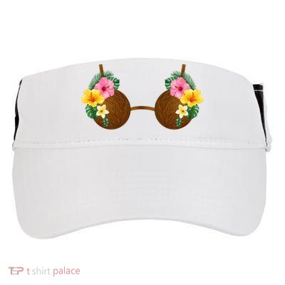 Coconut Bra Tiki Adult Drive Performance Visor