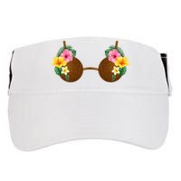 Coconut Bra Tiki Adult Drive Performance Visor