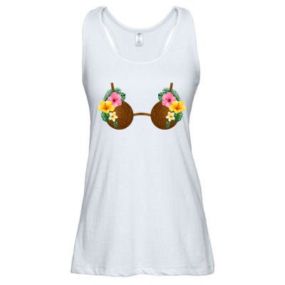 Coconut Bra Tiki Ladies Essential Flowy Tank