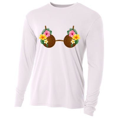 Coconut Bra Tiki Cooling Performance Long Sleeve Crew
