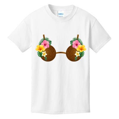 Coconut Bra Tiki Kids T-Shirt
