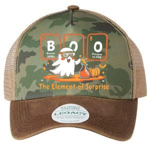 Chemistry Boo The Element Of Surprise Cute Chemist Halloween Legacy Tie Dye Trucker Hat