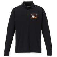 Chemistry Boo The Element Of Surprise Cute Chemist Halloween Performance Long Sleeve Polo