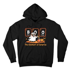 Chemistry Boo The Element Of Surprise Cute Chemist Halloween Hoodie