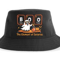 Chemistry Boo The Element Of Surprise Cute Chemist Halloween Sustainable Bucket Hat