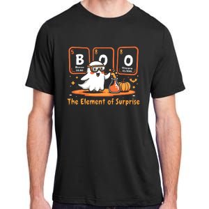 Chemistry Boo The Element Of Surprise Cute Chemist Halloween Adult ChromaSoft Performance T-Shirt