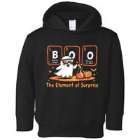 Chemistry Boo The Element Of Surprise Cute Chemist Halloween Toddler Hoodie