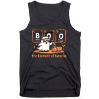 Chemistry Boo The Element Of Surprise Cute Chemist Halloween Tank Top