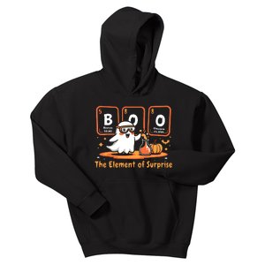 Chemistry Boo The Element Of Surprise Cute Chemist Halloween Kids Hoodie