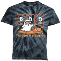 Chemistry Boo The Element Of Surprise Cute Chemist Halloween Kids Tie-Dye T-Shirt