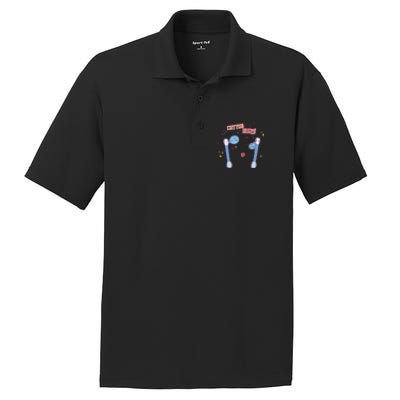 Cotton Buds! Trendy Saying Funny Quote PosiCharge RacerMesh Polo