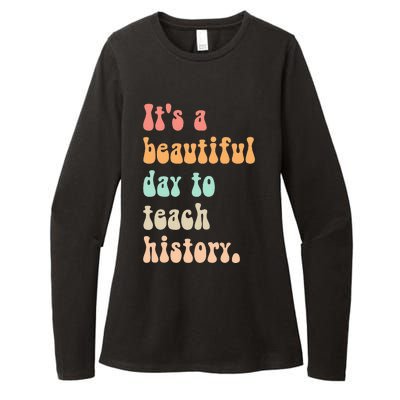  Cute back to school retro Social Studies Teacher Womens CVC Long Sleeve Shirt