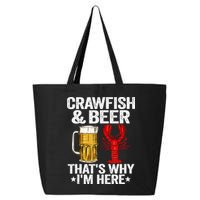 Crawfish & Beer That's Why I'm Here Crayfish Daddy Crawfish 25L Jumbo Tote
