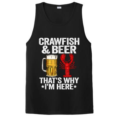 Crawfish & Beer That's Why I'm Here Crayfish Daddy Crawfish PosiCharge Competitor Tank